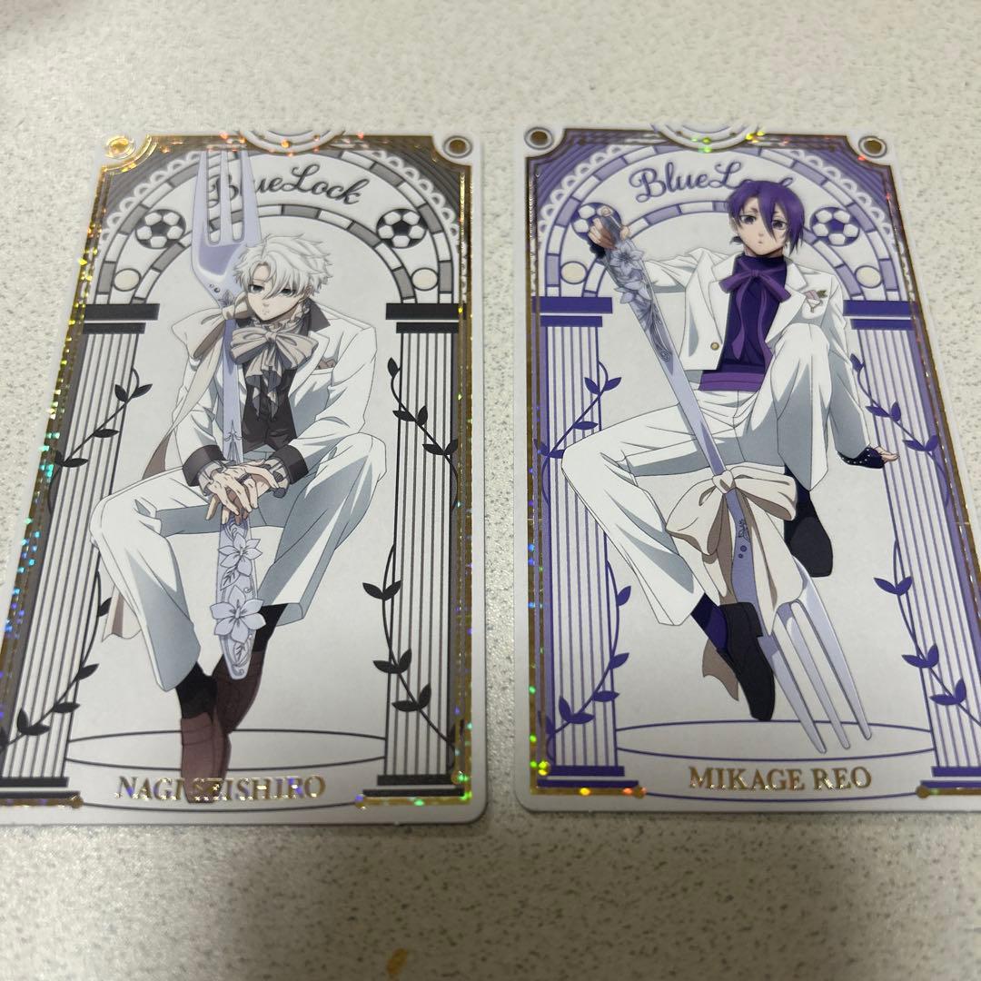 ブルーロック namco 特典 箔押し レア 凪誠士郎 御影玲王 - メルカリ