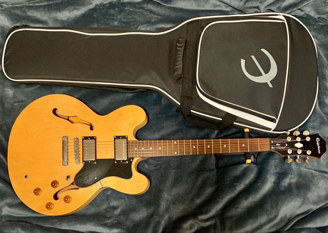 Epiphone DOT NA セミアコ エピフォン ソフトケース付 ギター