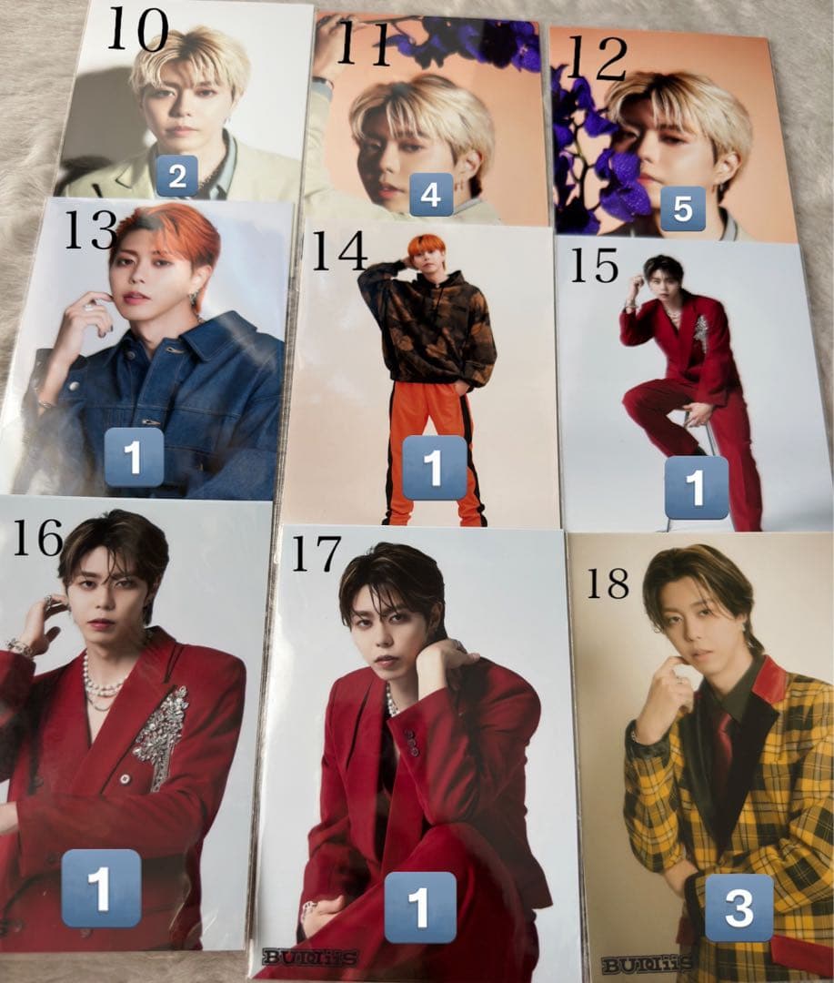 1枚150円 BUDDiiS SEIYA 生写真