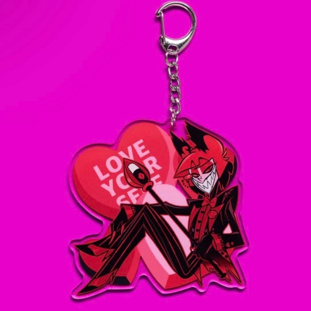 ハズビンホテル hazbin hotel アラスター バレンタイン アクキー