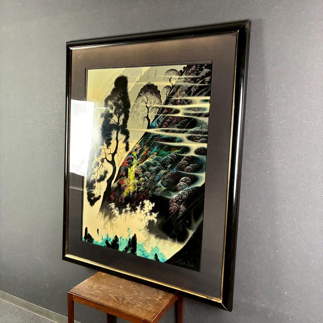 アイベン・アール「ラディアントスプレンダー」シルクスクリーン 大作