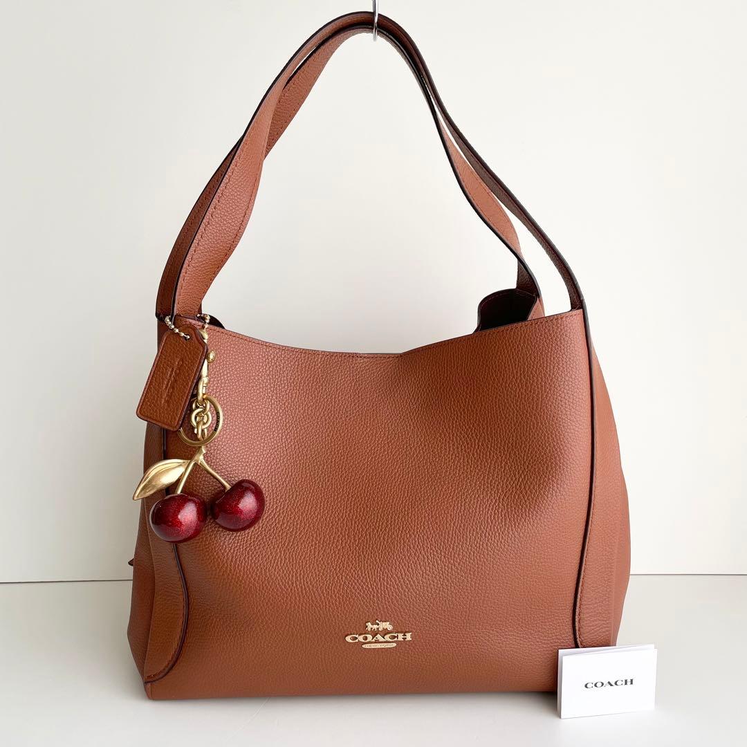 コーチ COACH ハンドバッグ ハドリー ホーボー レザー ほぼ新品