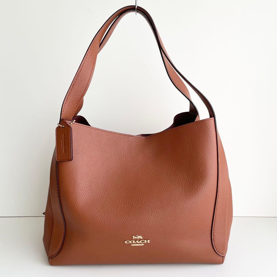 コーチ COACH ハンドバッグ ハドリー ホーボー レザー ほぼ新品