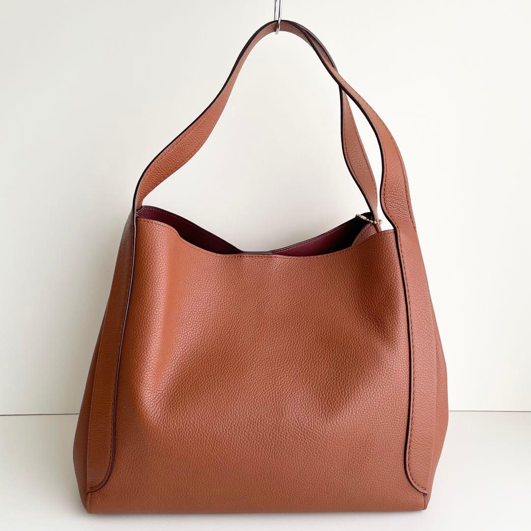 コーチ COACH ハンドバッグ ハドリー ホーボー レザー ほぼ新品