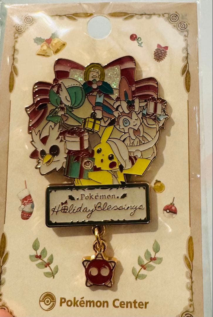 ポケモンセンター 2025 クリスマス ロゴピンズ 未開封 - メルカリ