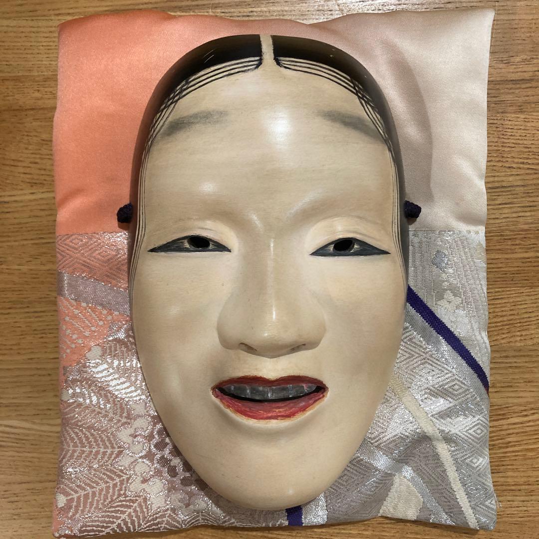 能面 木彫り 深井 - メルカリ