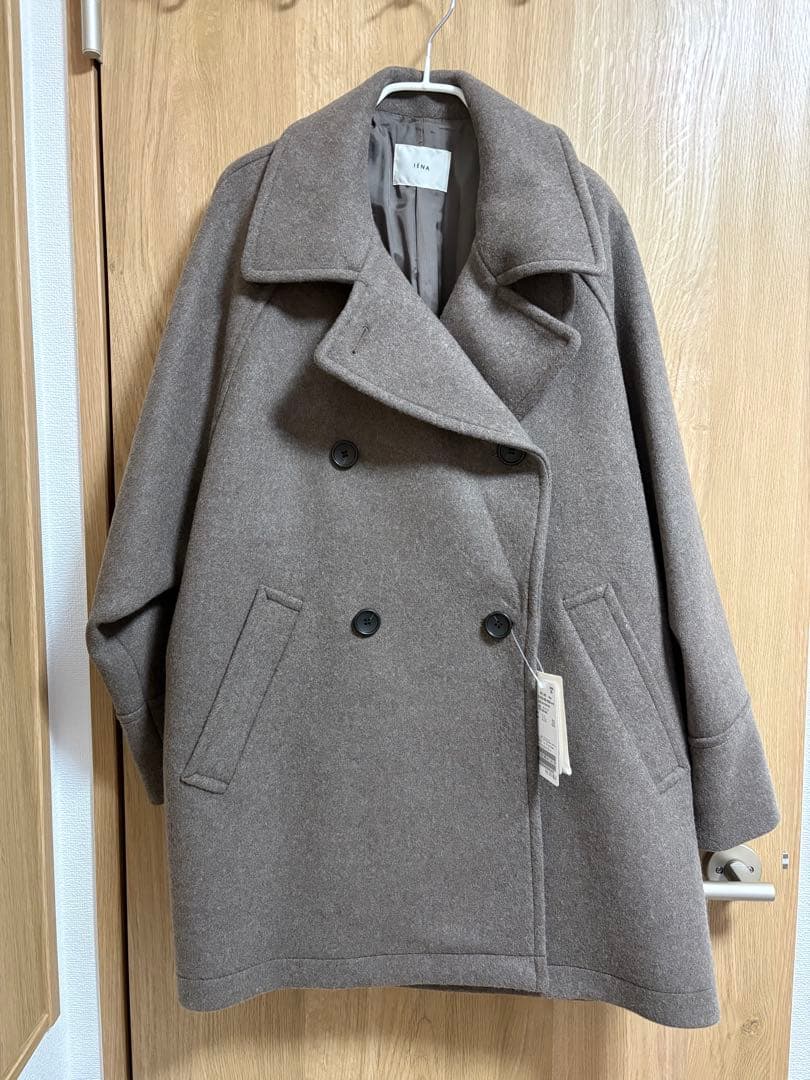 IENA ダブルブレストハーフコート36 ダブルブレストハーフコート（その他ブルゾン／アウター）｜IENA