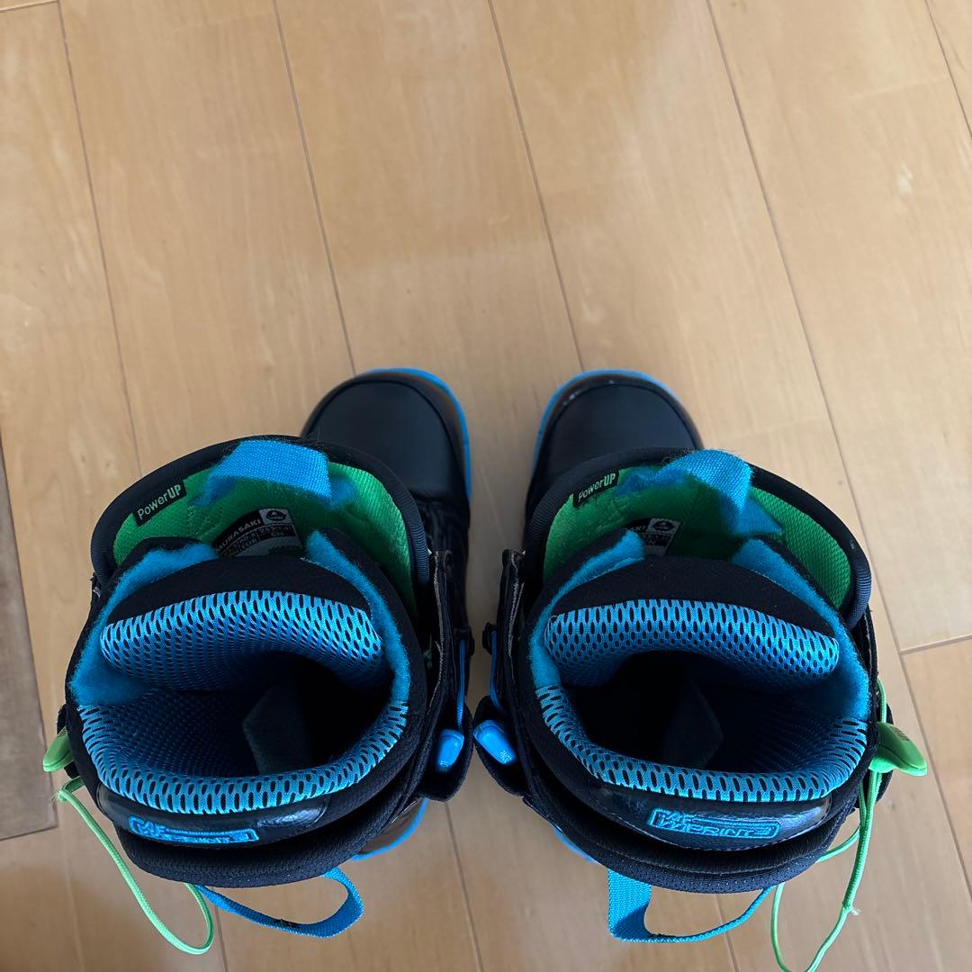 BURTON Rulerスノーボードブーツ ブラック/ブルー