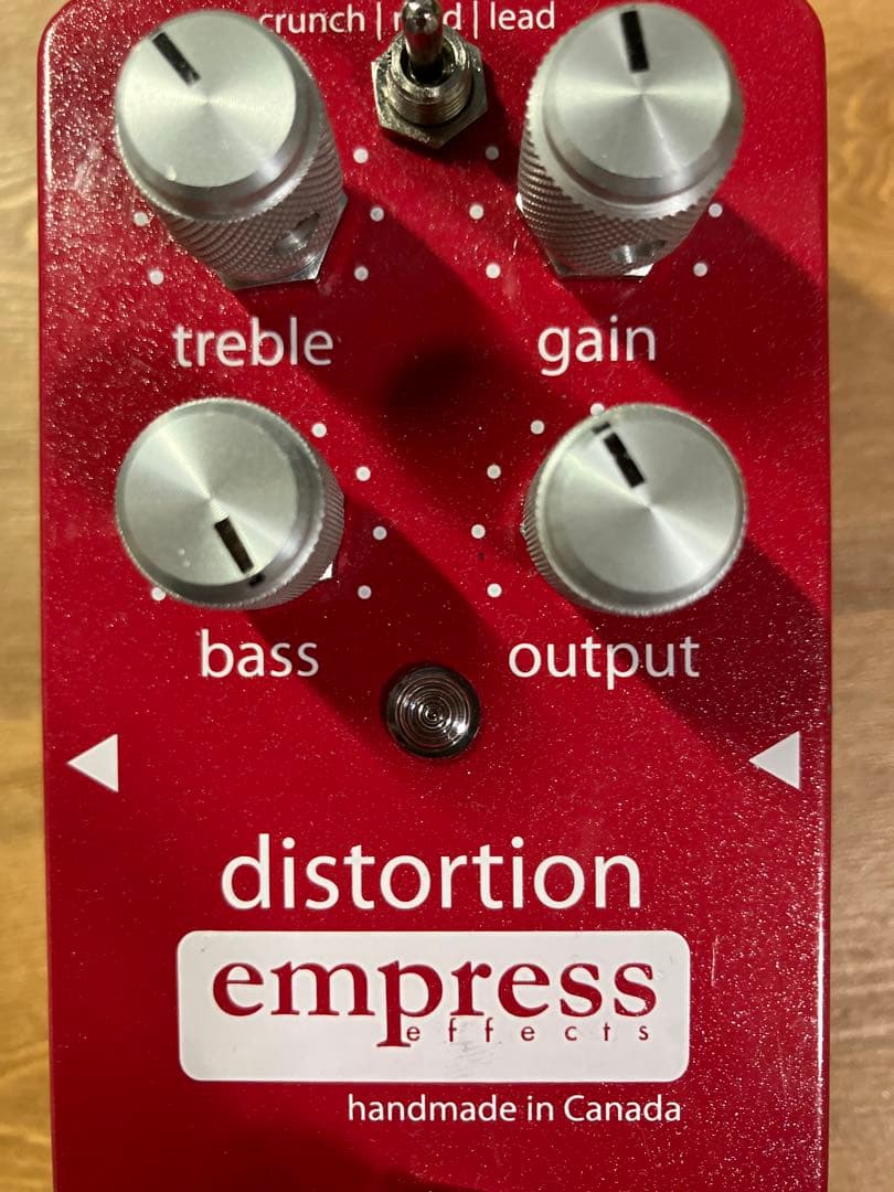Empress Effects Distortion ペダル