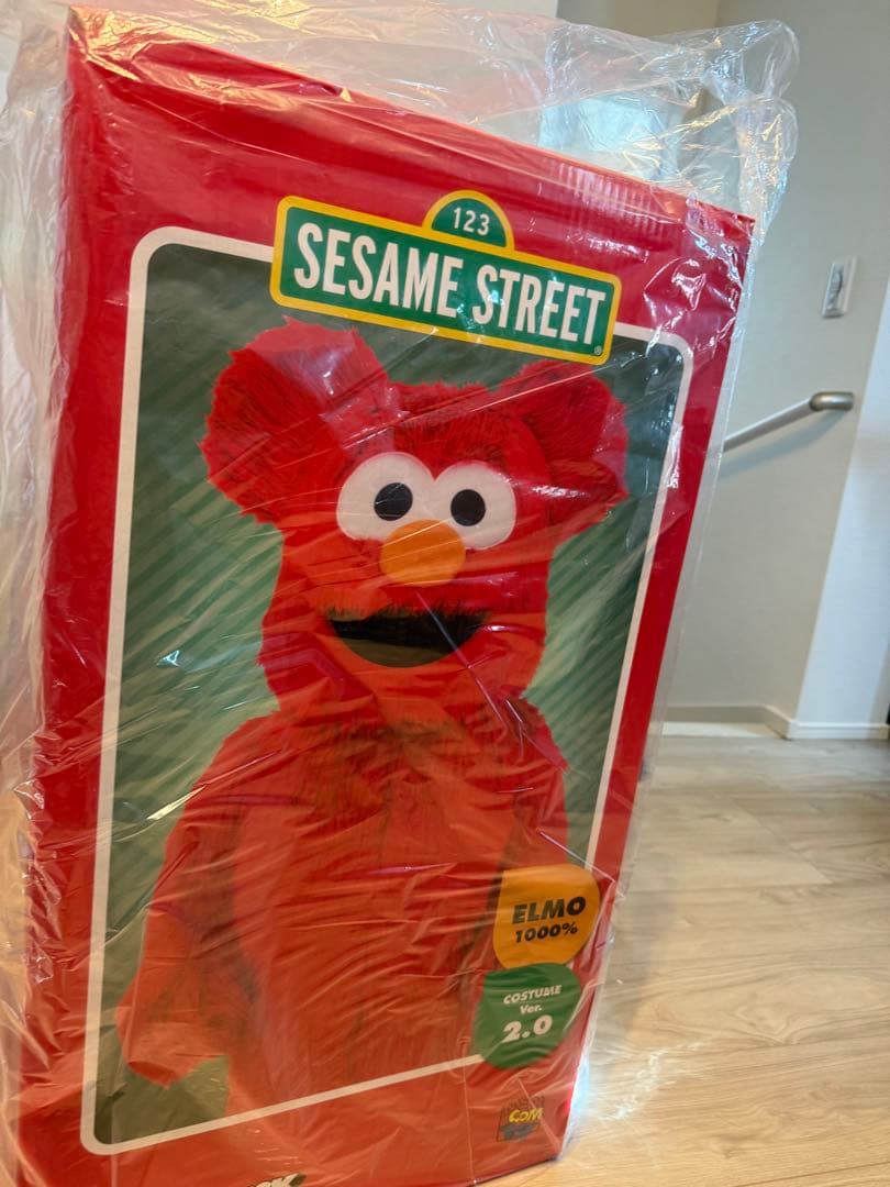 新品】Be@rbrick ベアブリック エルモ 1000% セサミストリート。