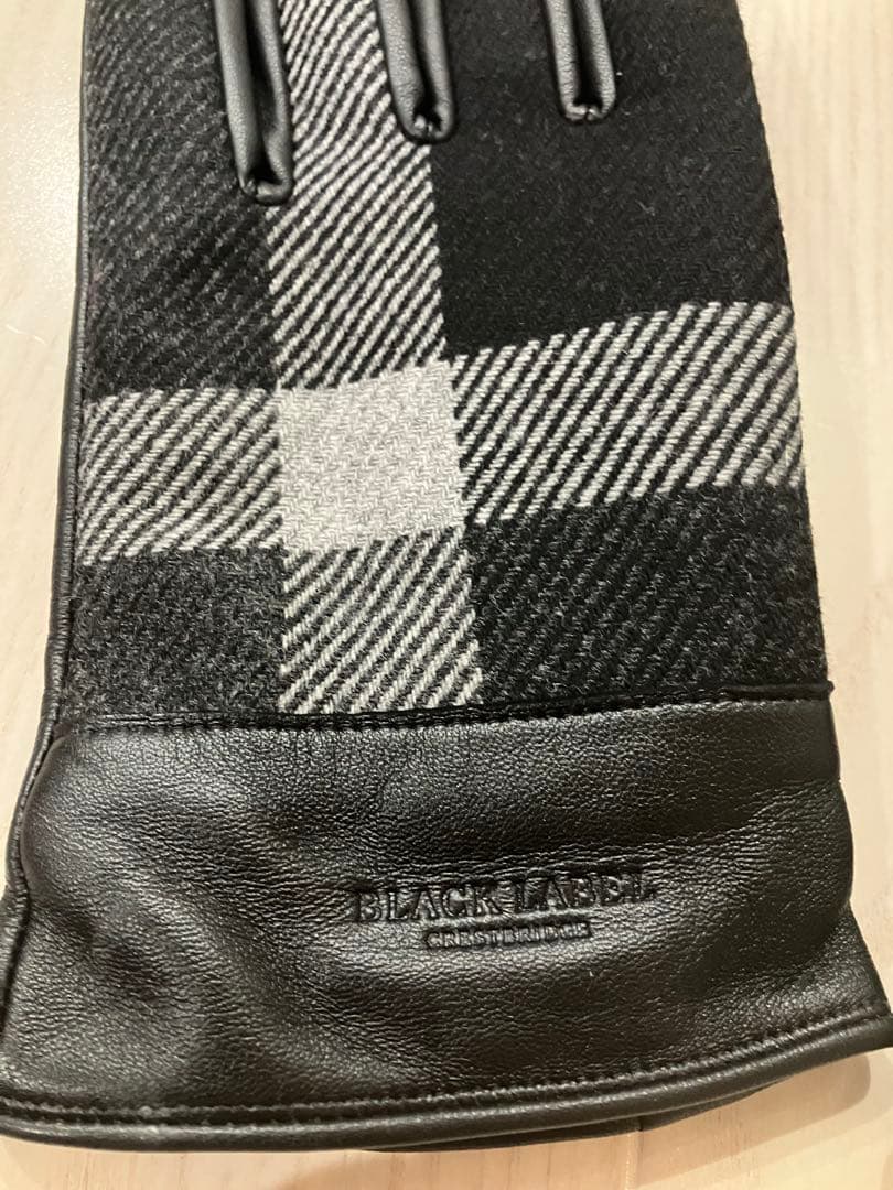 BLACKLABEL CRESTBRIDGE 手袋 羊革 タッチパネル対応の通販はau PAY