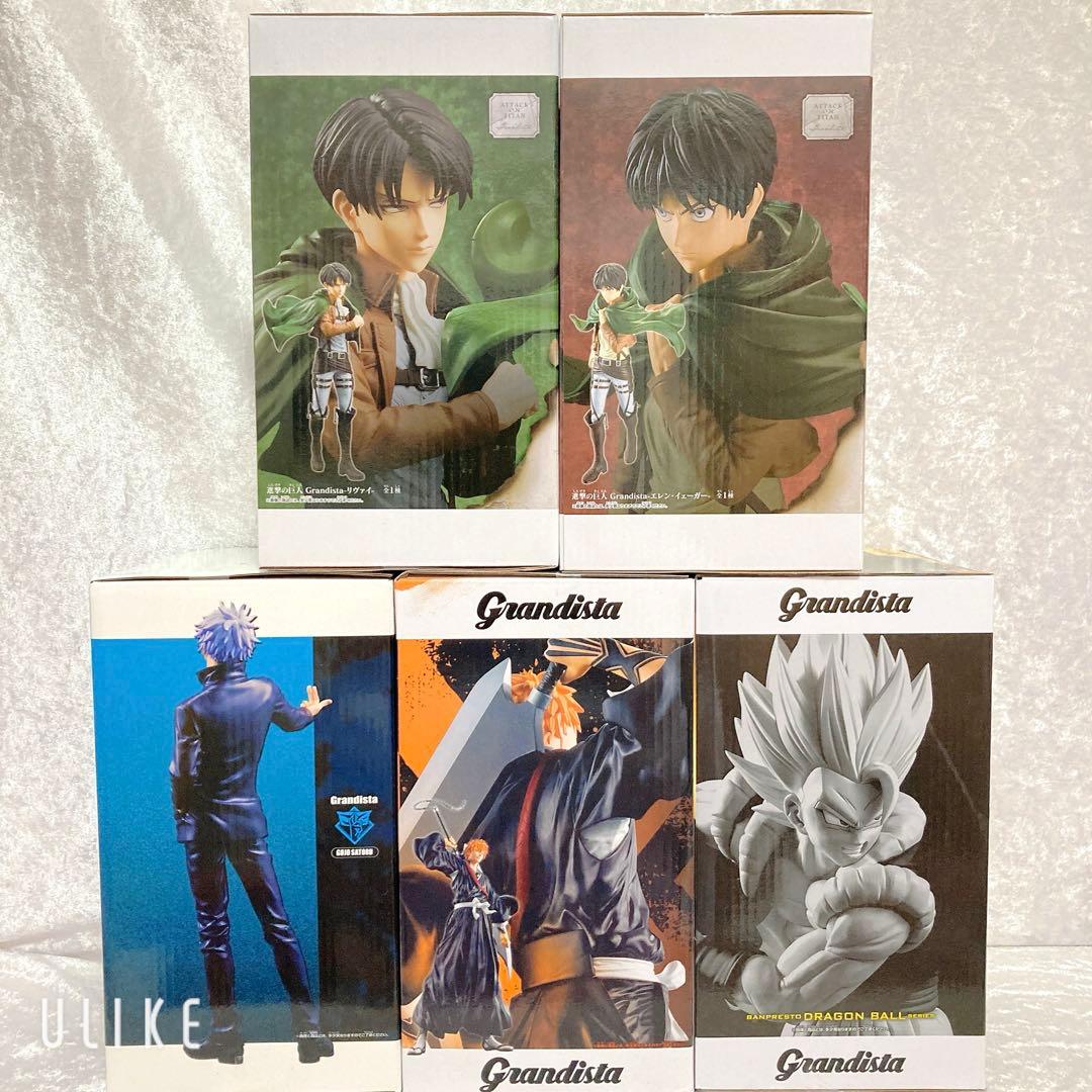 フィギュアまとめ売り Grandista 人気アニメ 5個セット オンクレ