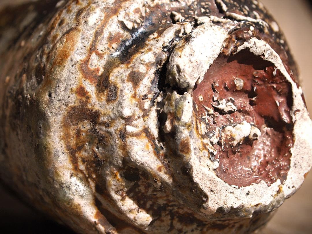 人気作家☆大西雅文☆赤丹波筒湯のみ