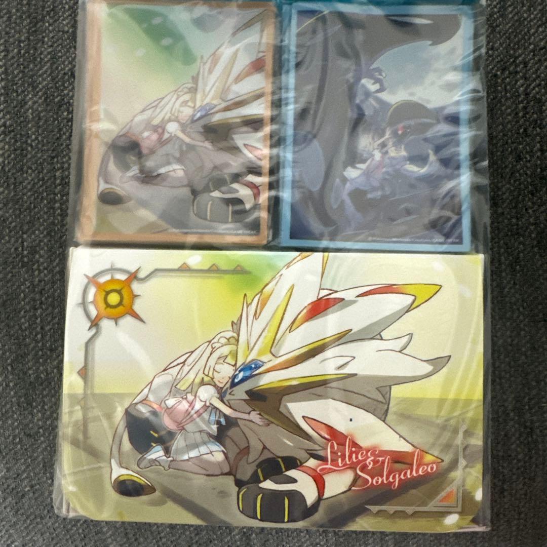 ダブルデッキケース＆シールド リーリエ＆ソルガレオ・ルナアーラ Amazon.co.jp: ポケモンセンターオリジナル ポケモンカードゲーム