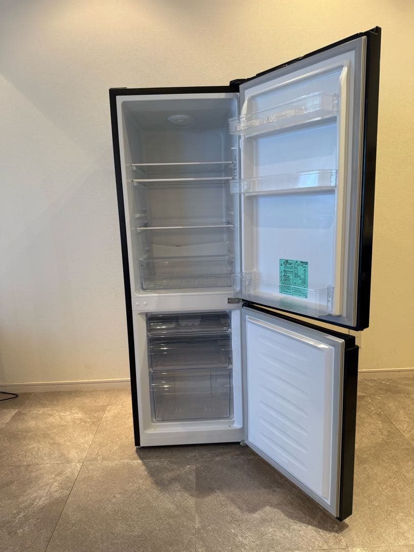 Hisense ハイセンス 2ドア冷凍冷蔵庫 HR-D1701B ブラック