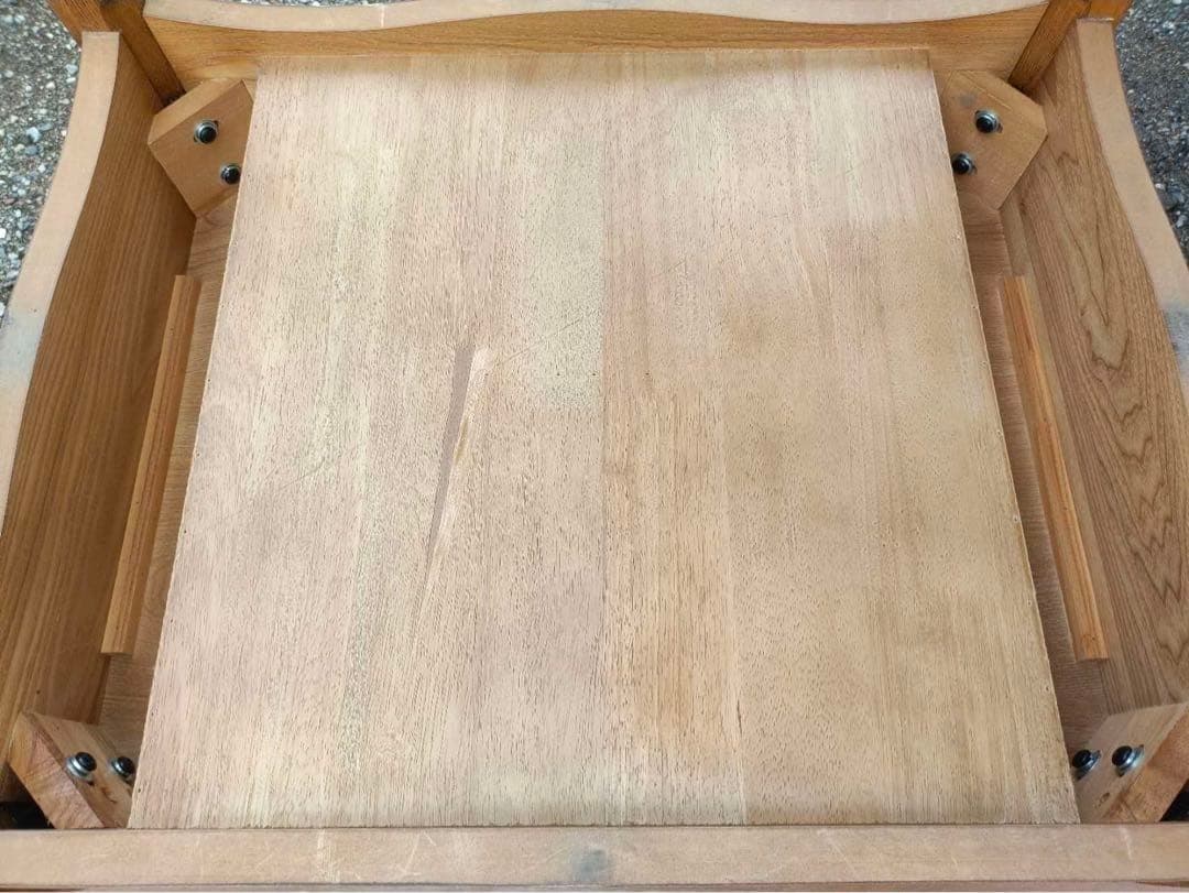 在庫3台 美容室 両面鏡 木製アーチ型ミラー付きドレッサー