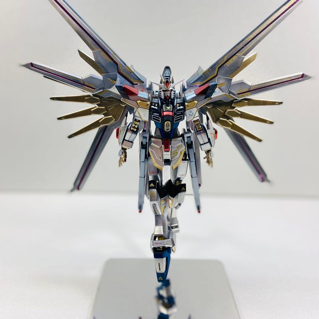 HG マイティーストライクフリーダムガンダム 全塗装 完成品 塗装済み ガンプラ マイティーストライクフリーダムガンダム 塗装 hg ガンプラ Gunpla
