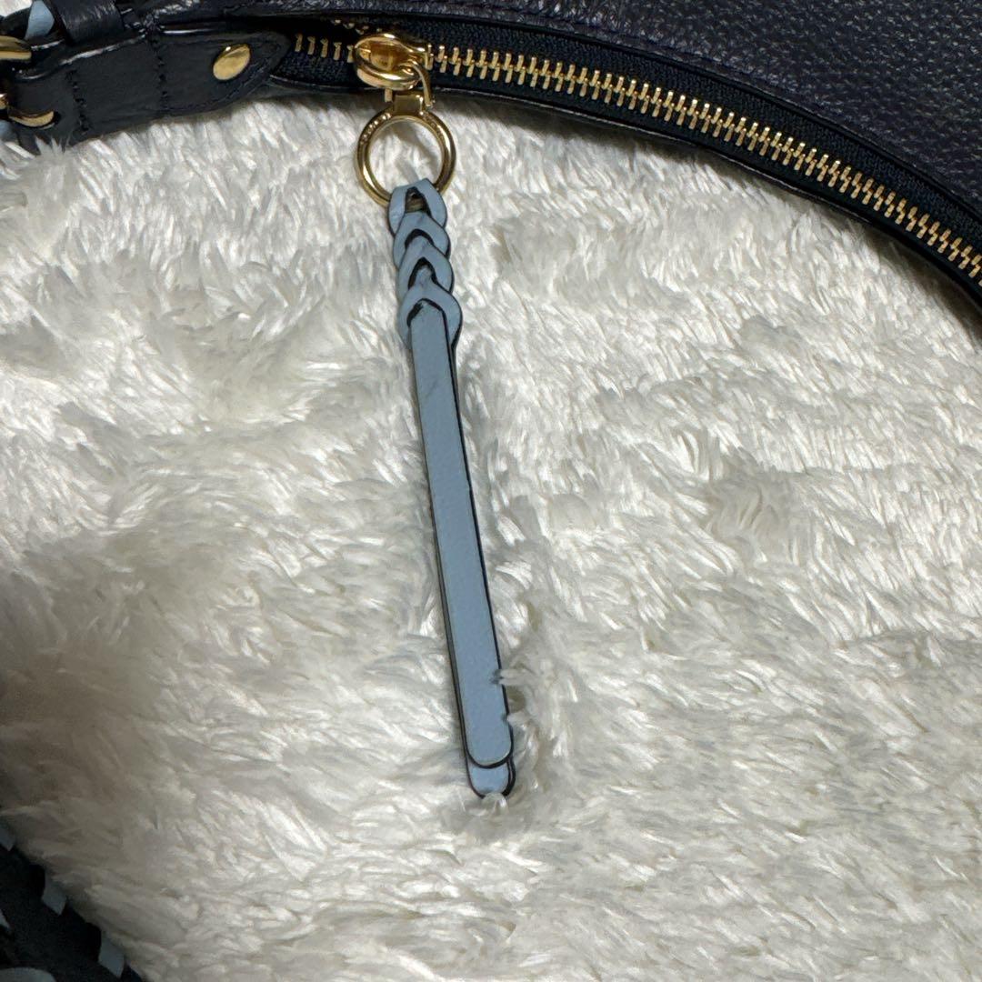 【希少✨️】COACH コーチ ワンショルダーバッグ ベイリー ホーボー ネイビー