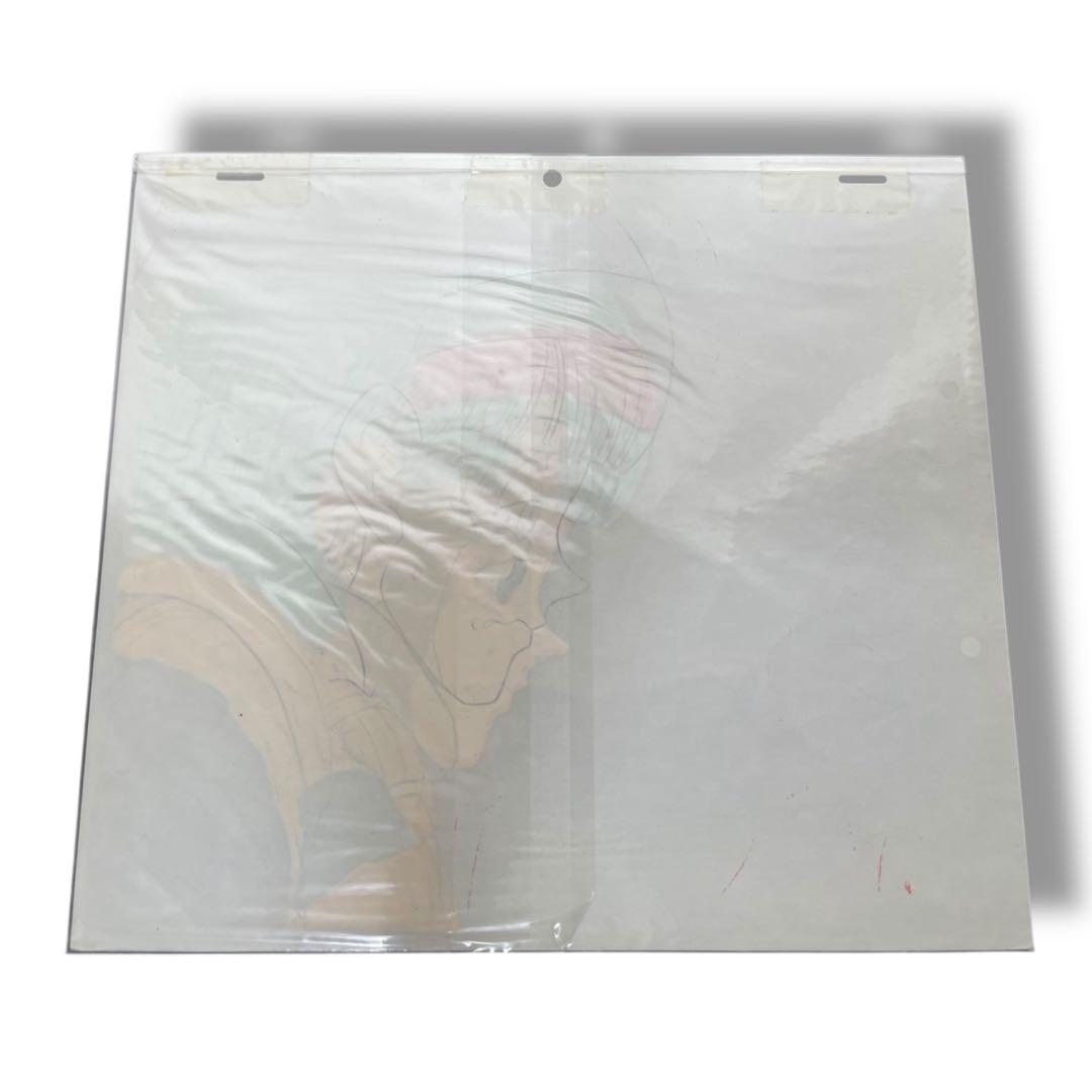 ドラゴンボール (希少)セル画 ブルマ カラー額縁 当時物 鳥山明