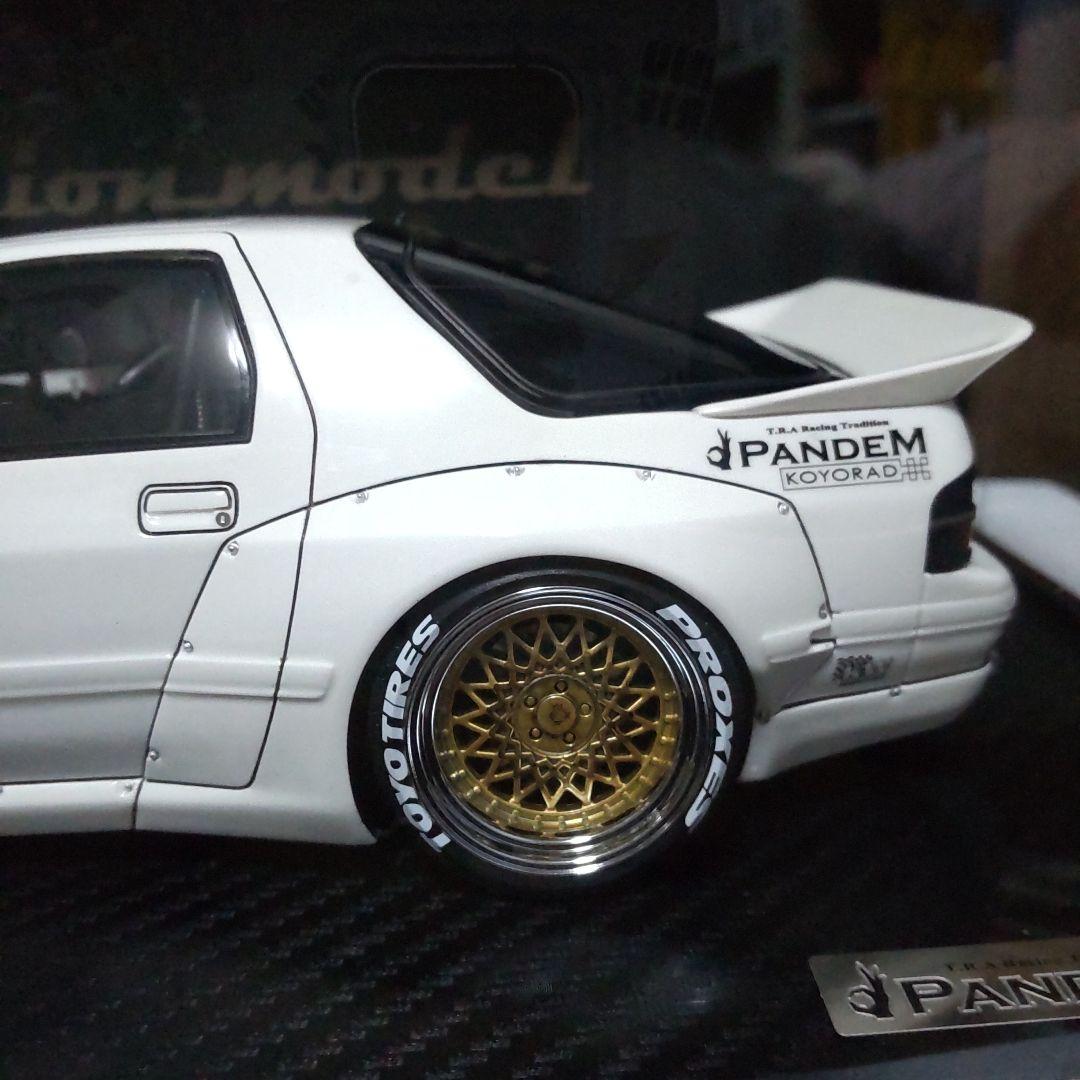 マツダ パンデム RX-7 FC3S ホワイト 1/18 イグニッションモデル
