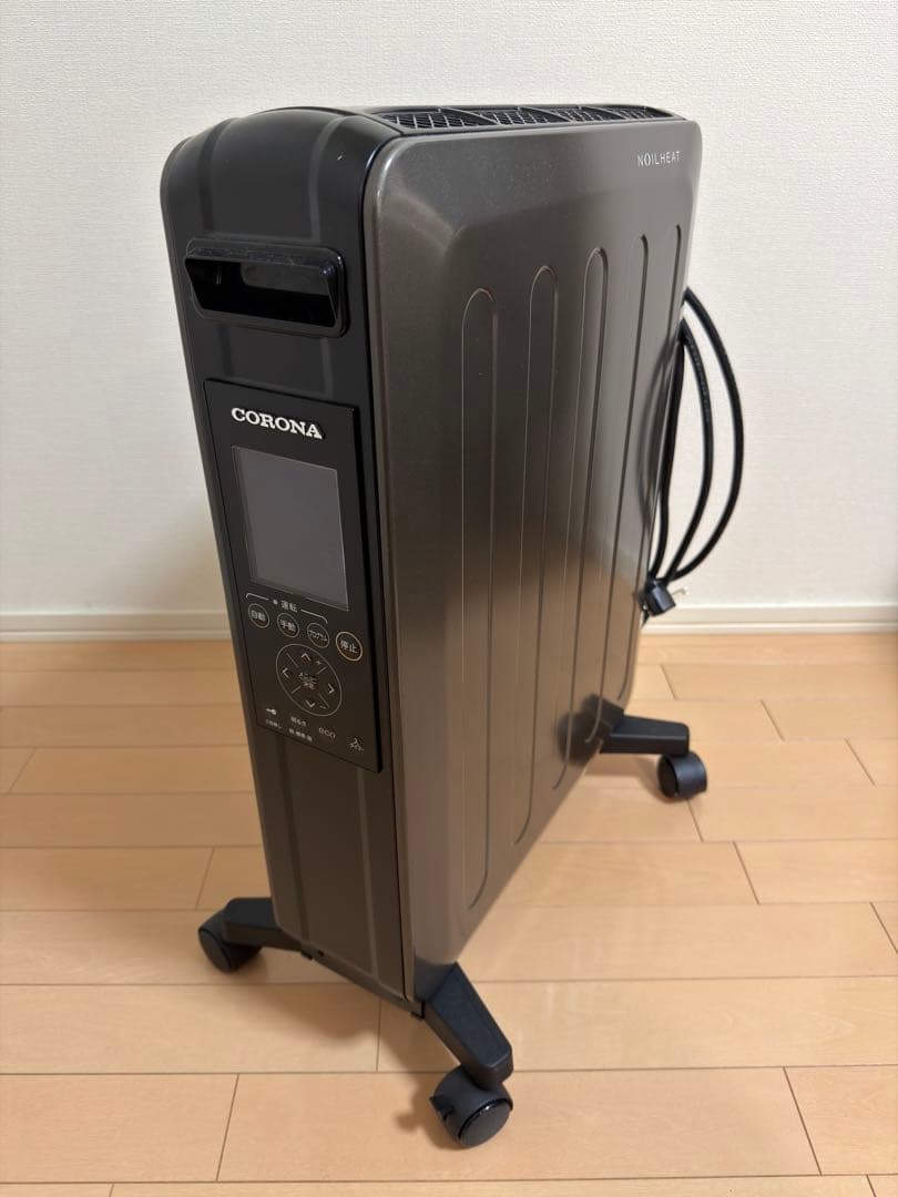 CORONA オイルレス・ヒーター「ノイルヒート」DHS-1519 2019年製 コロナCORONAノイルヒートオイルレスヒーター DHS-1519 電気ヒーター