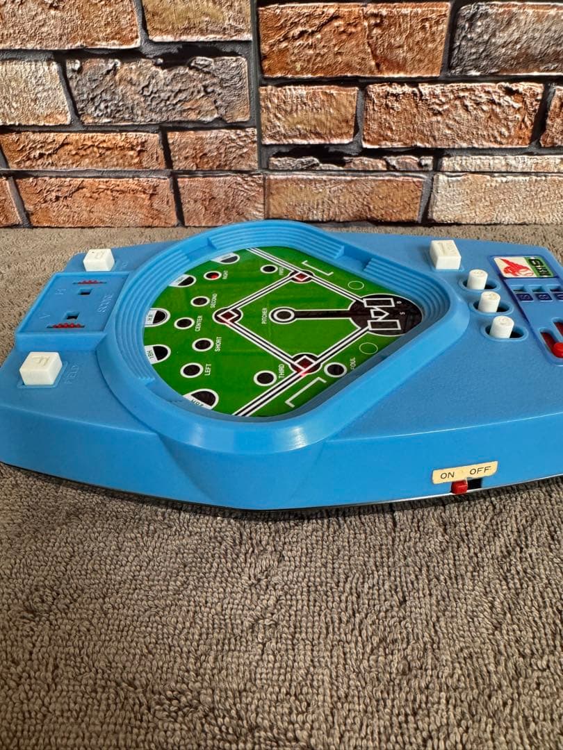 エポック社 野球盤 ベストナイン 整備済 完動品 電池蓋特注 昭和レトロ