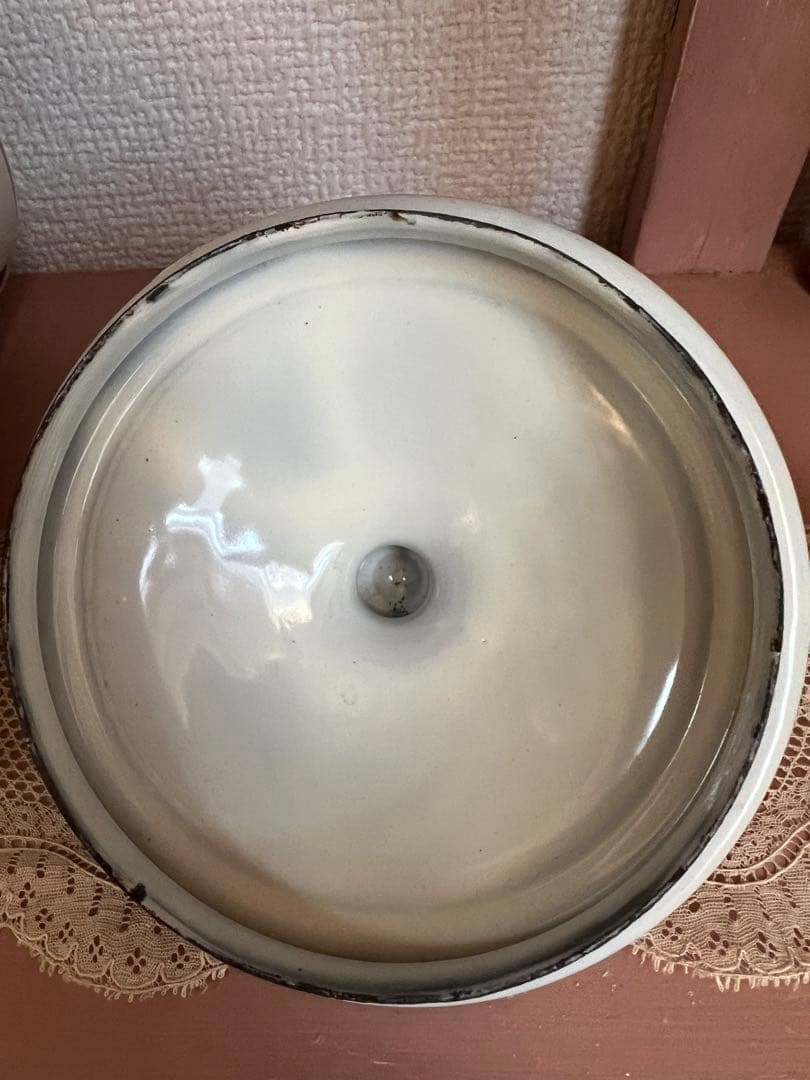 フランス アンティーク JAPY ホーロー キャニスター SUCRE フランス