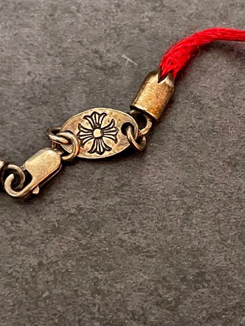 クロムハーツ　サテン紐ブレスレット