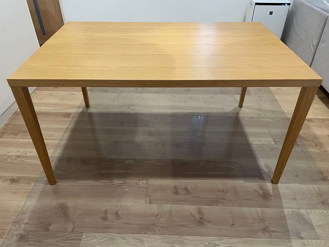 fbダイニングテーブル ナチュラル　ウレタン　セミオーダー140×90×72㎝