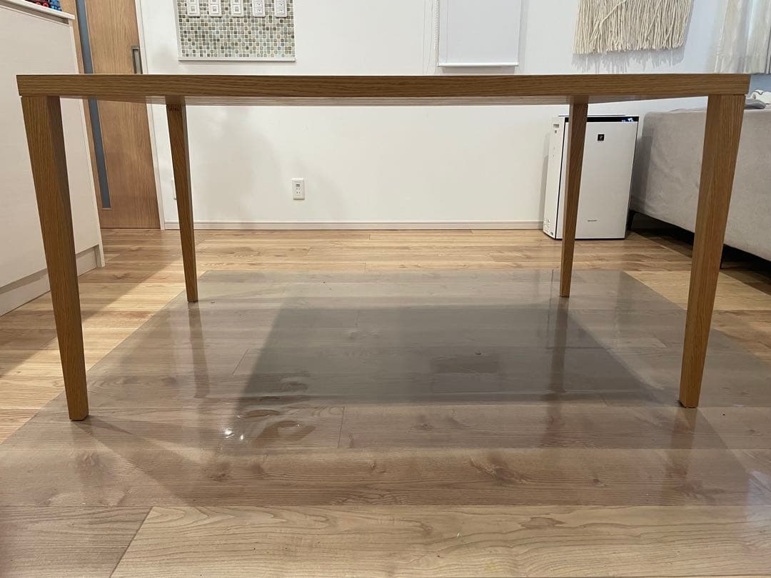 fbダイニングテーブル ナチュラル　ウレタン　セミオーダー140×90×72㎝