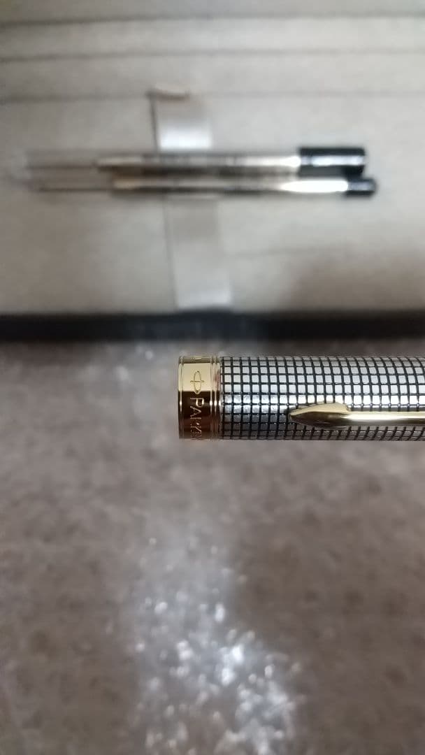 パーカー ソネット プレミアム シズレGT スターリングシルバー ボールペン