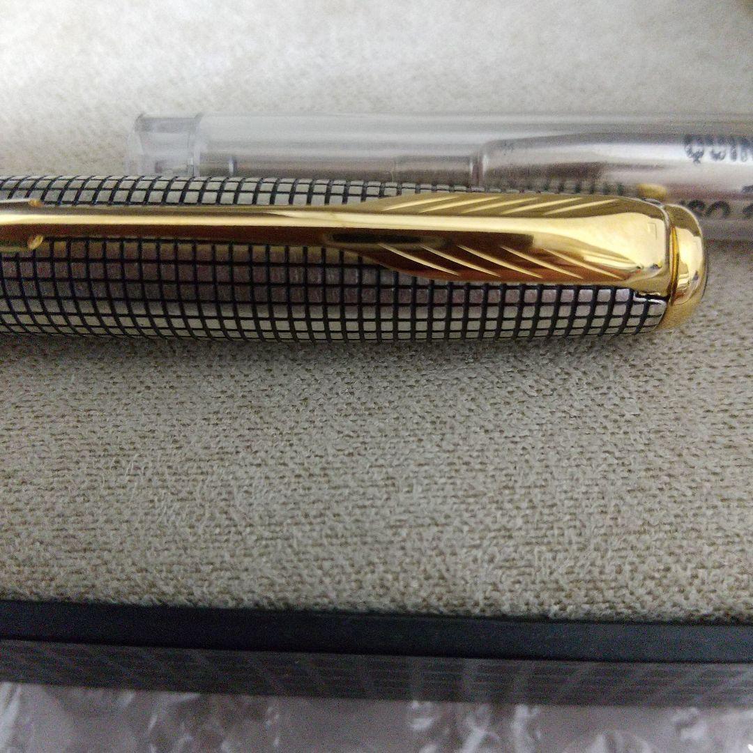 パーカー ソネット プレミアム シズレGT スターリングシルバー ボールペン