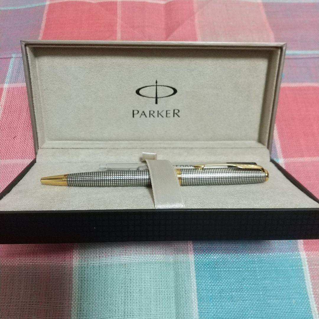 パーカー ソネット プレミアム シズレGT スターリングシルバー ボールペン