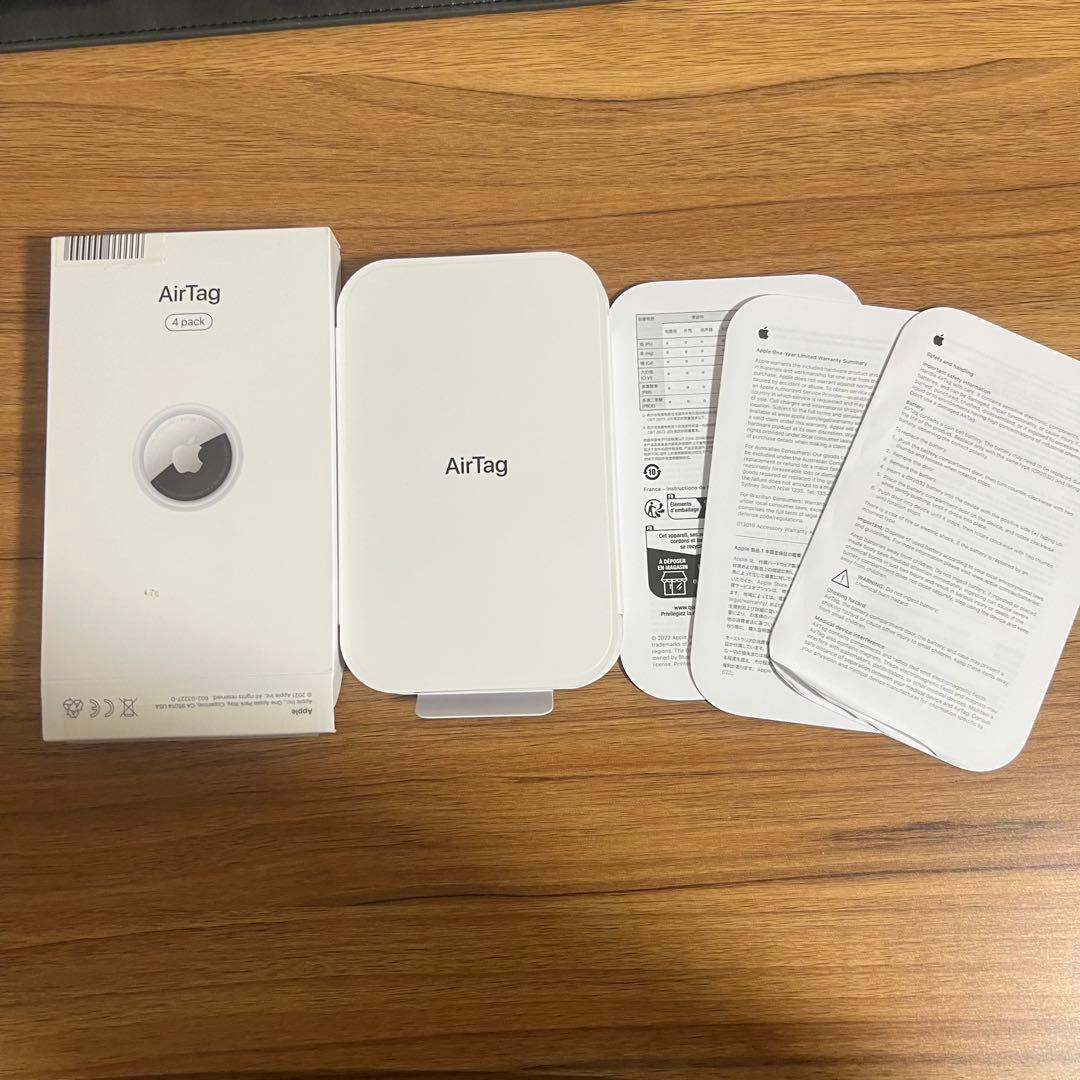 Apple AirTag MX542ZP/A 4個入れ