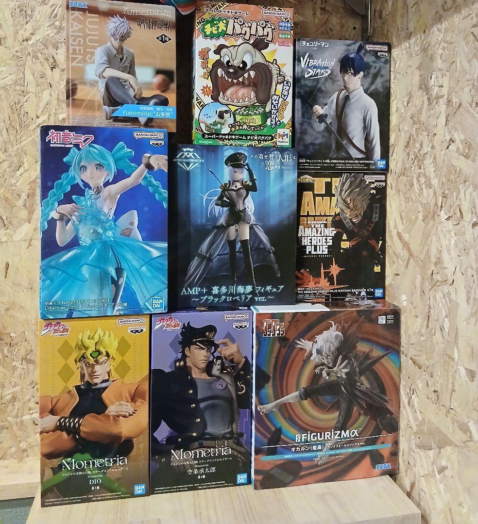 最新プライズ アニメキャラクター フィギュアセット9個セット