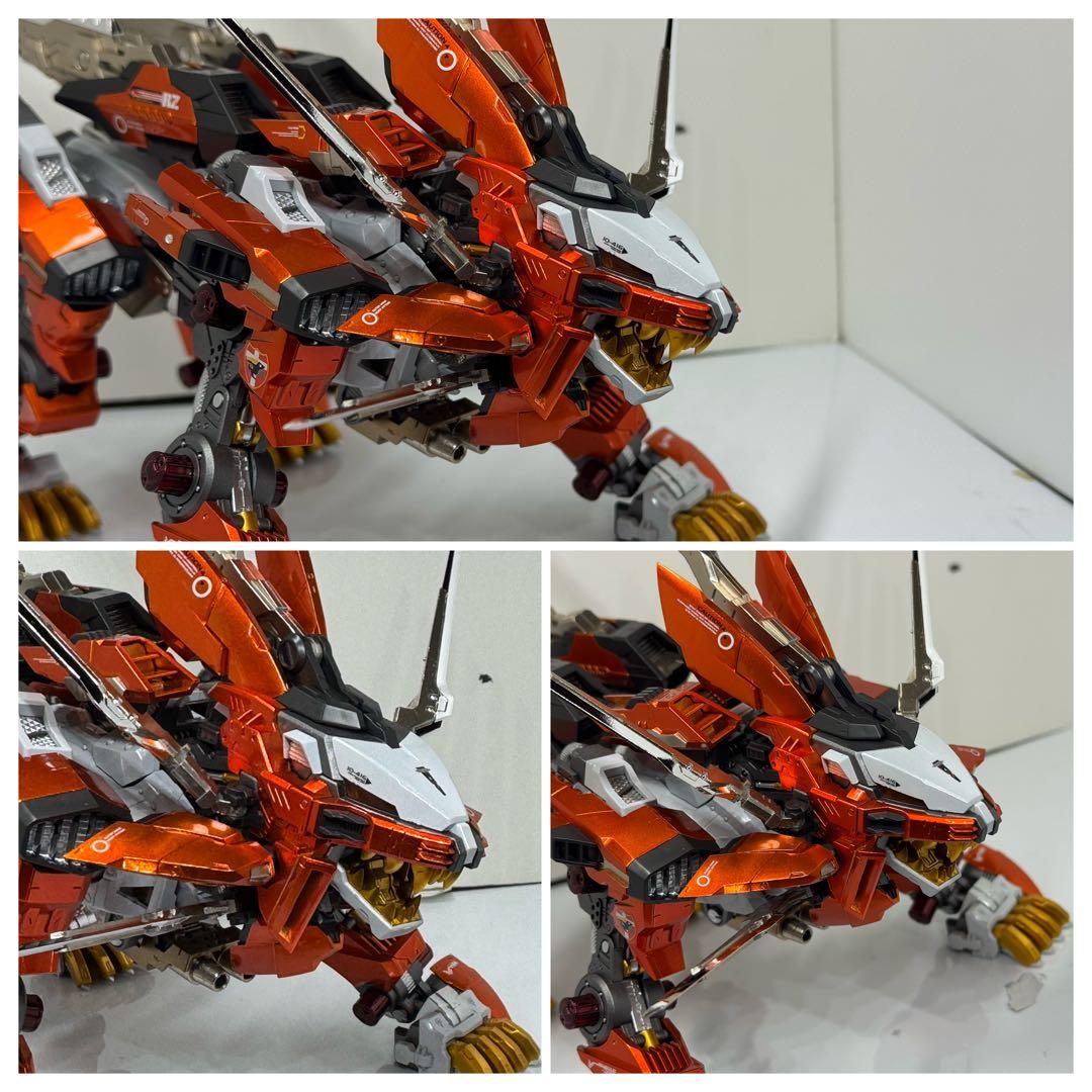 コトブキヤ　HMM ゾイド　ライガーゼロ　シュナイダー　全塗装