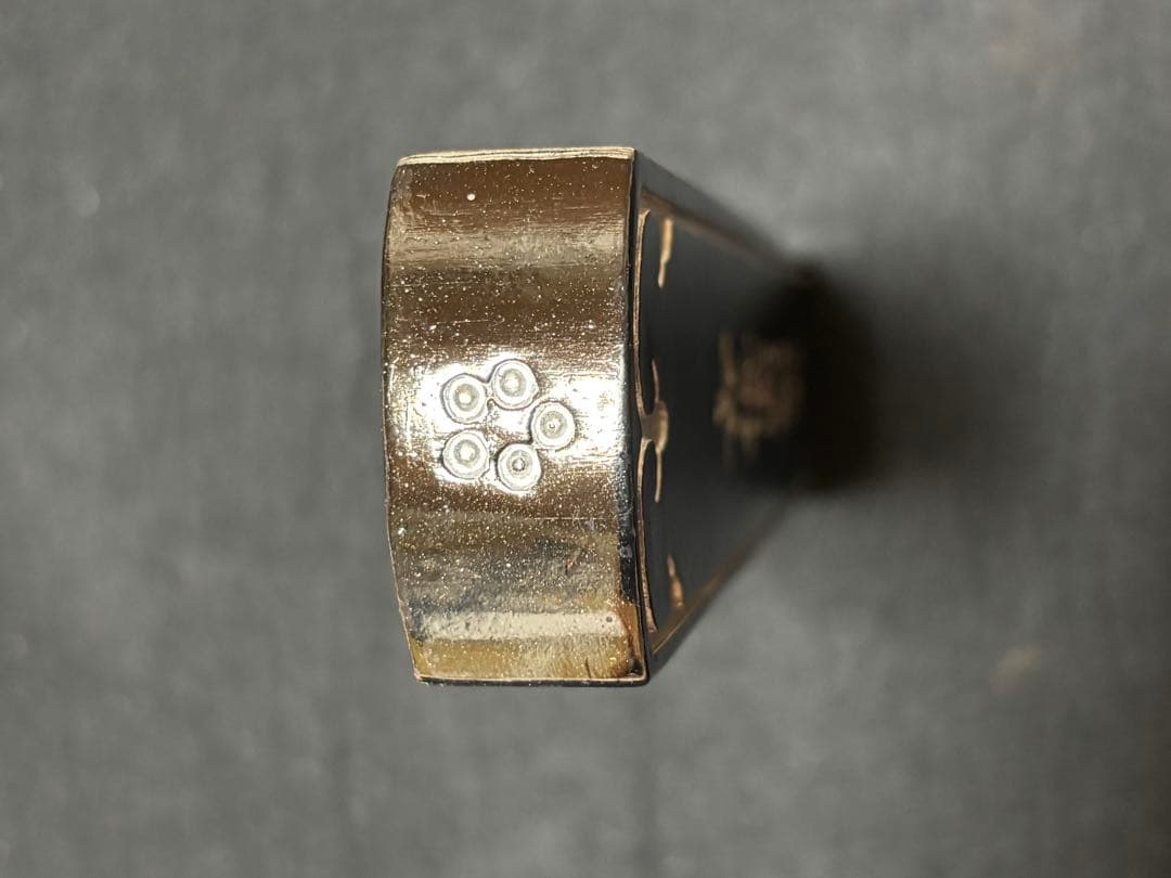 40年古墨 五つ星古梅園製「紅花墨」10丁型2