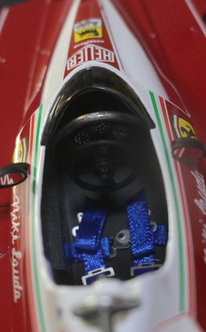 ホットウィール　フェラーリ３１２Ｔ２　1／１８　１９７６モナコＧＰ優勝Ｎ・ラウダ