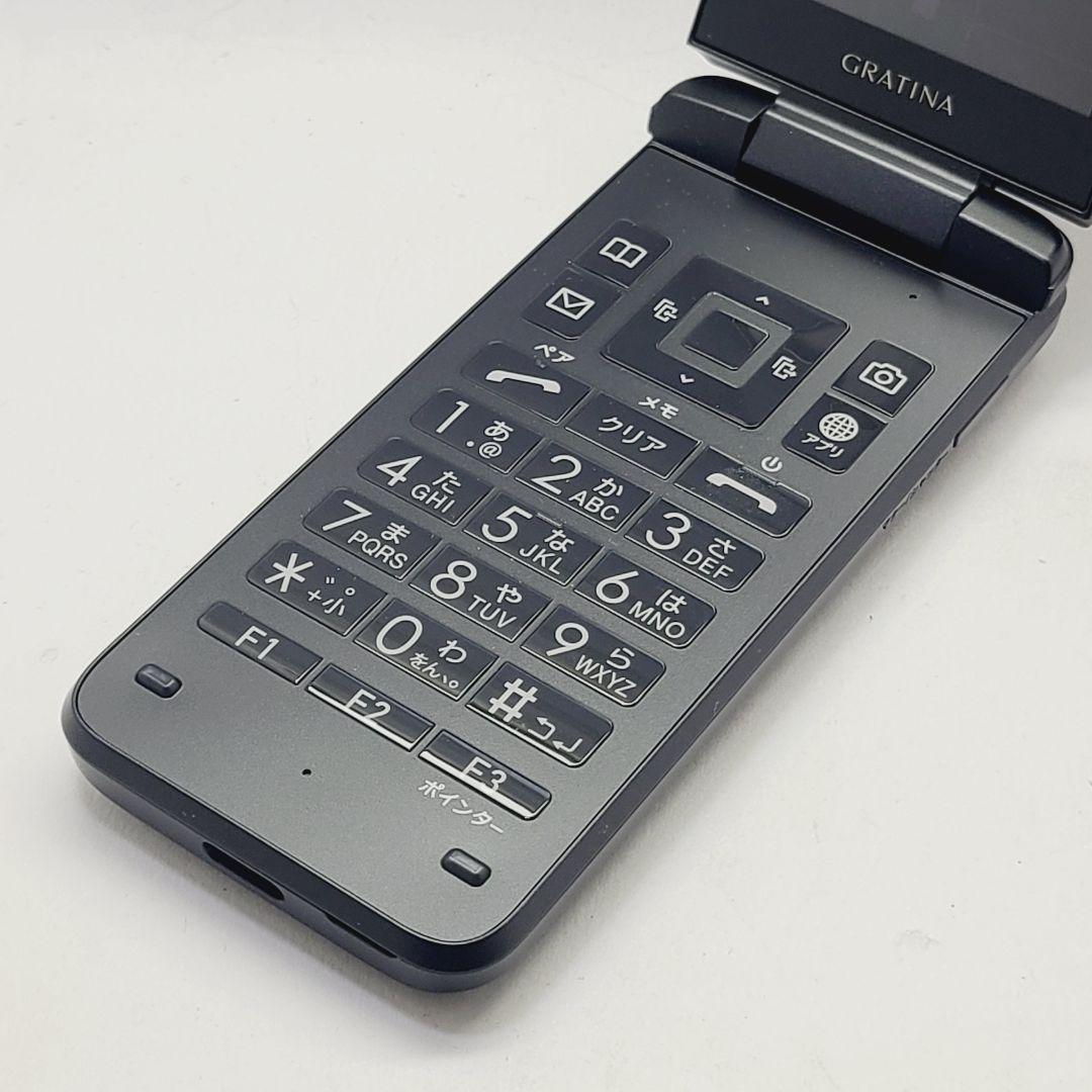☆現行モデル☆ GRATINA KYF44 au SIMフリー ガラホ ③