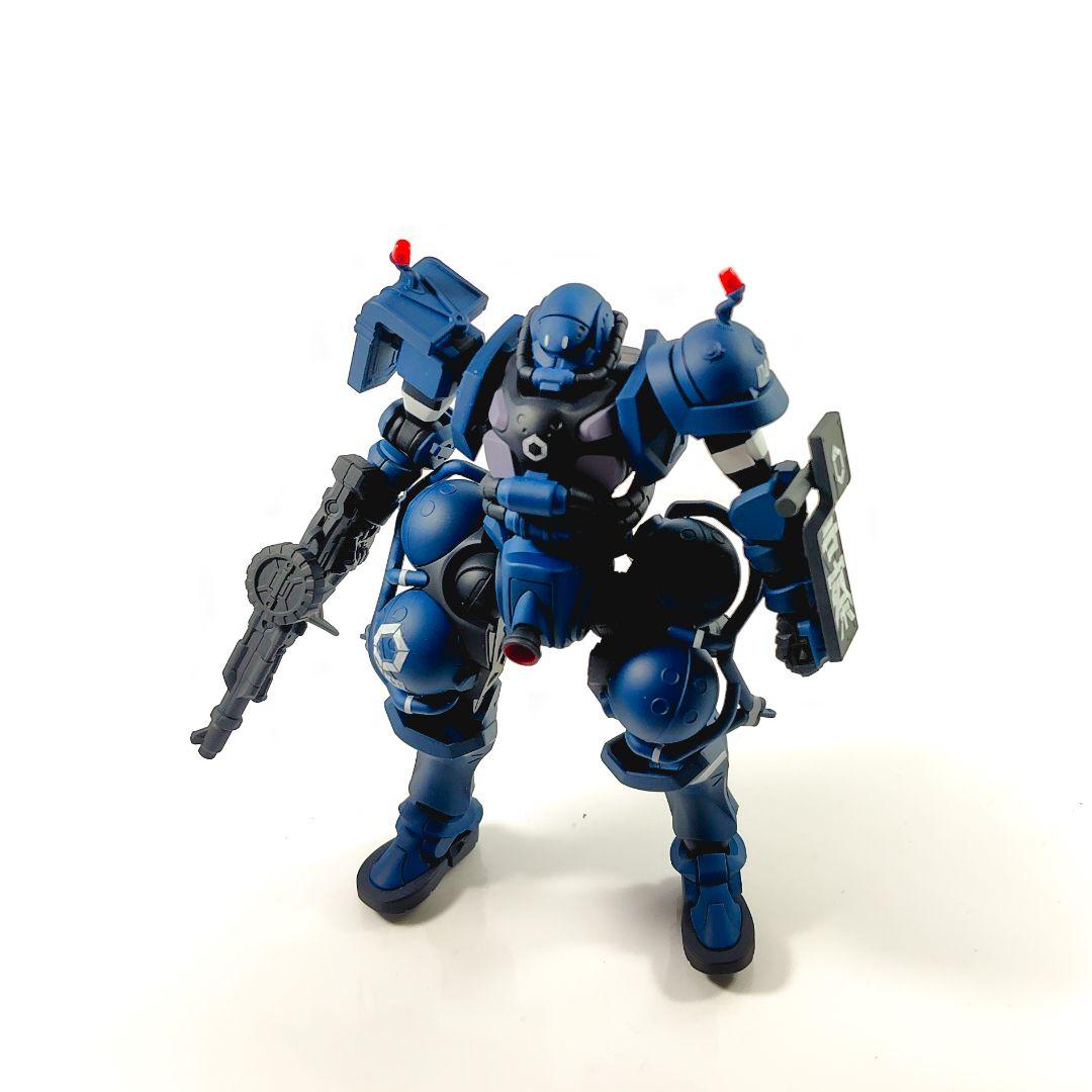 機動戦士ガンダム ジークアクス HG1/144 軍警ザク 塗装完成品 - メルカリ