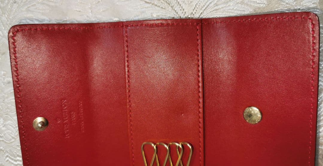 極美品 ルイ ヴィトン LOUIS VUITTON ヴェルニ 4連キーケース - メルカリ
