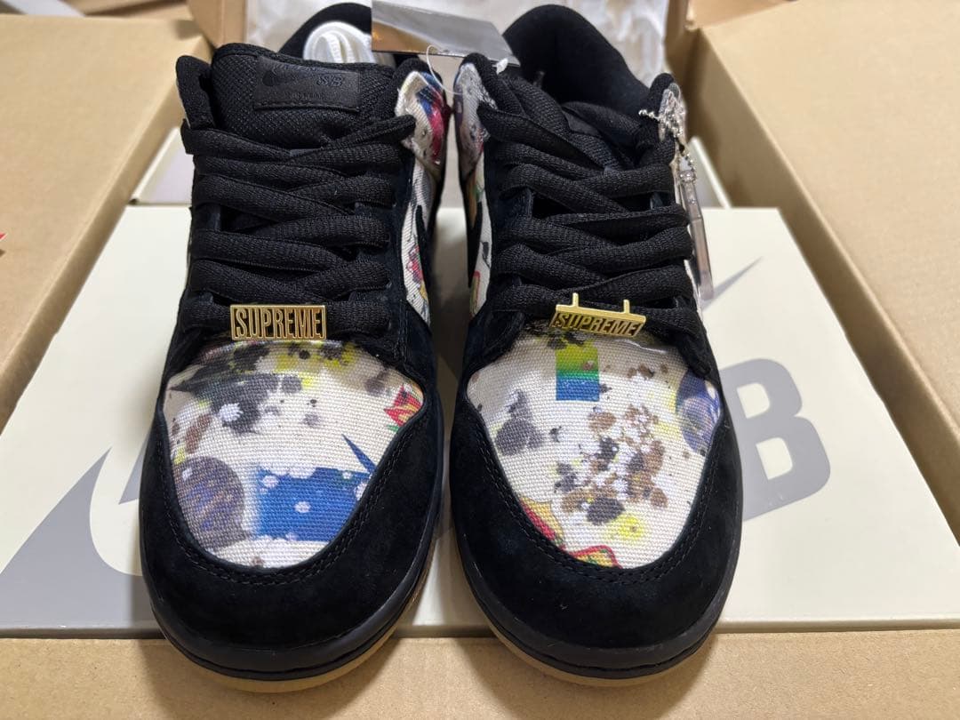 Supreme × Nike SB Dunk Low \"Rammellzee\"