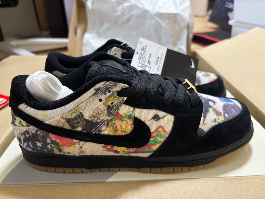 Supreme × Nike SB Dunk Low \"Rammellzee\"