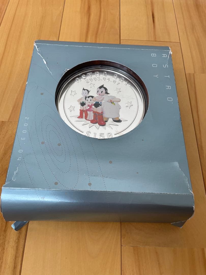 シエラレオネ鉄腕アトム生誕記念 1キロ銀貨$150 ASTROBOY