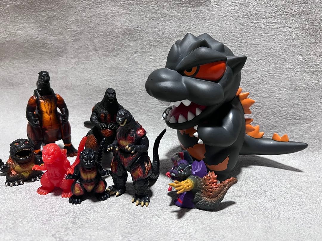 バーニングゴジラ　フィギュア　まとめ売り