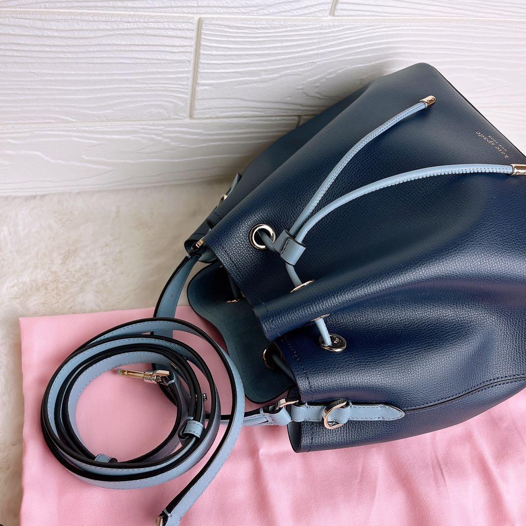 極美品☆Kate spade ケイトスペード 2wayショルダーバッグ 巾着