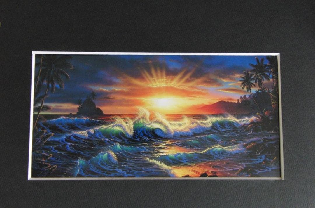再再値下げ！絵画 クリスチャンラッセン ハワイアンエンブレイス