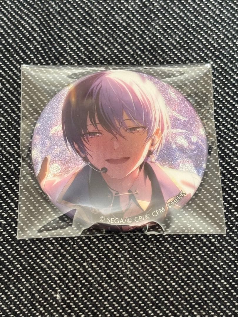 プロセカ 青柳冬弥 グリッター缶バッジ - メルカリ