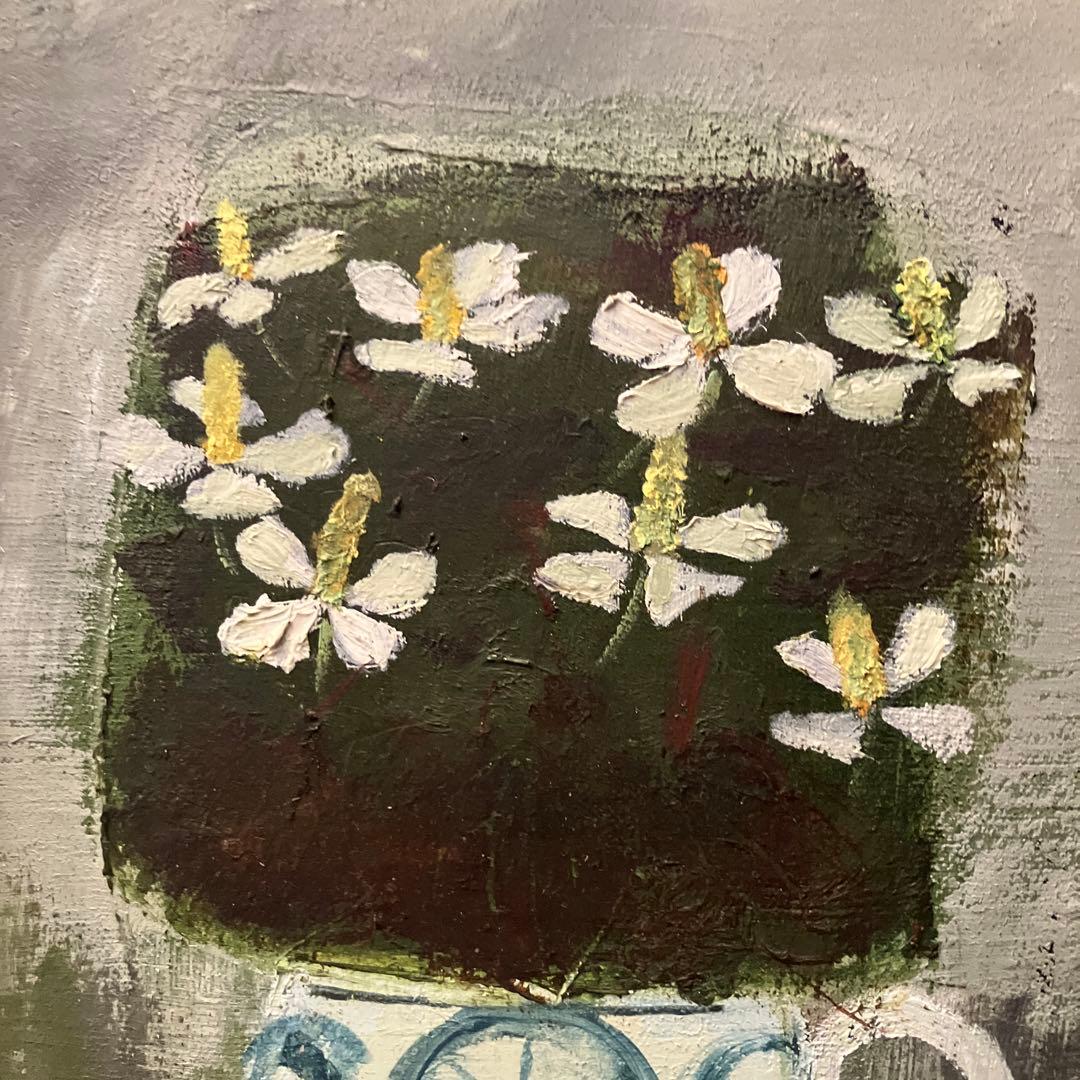 フランス美術界が認めた画家 沼尾雅代さんの『ドクダミの花』原画