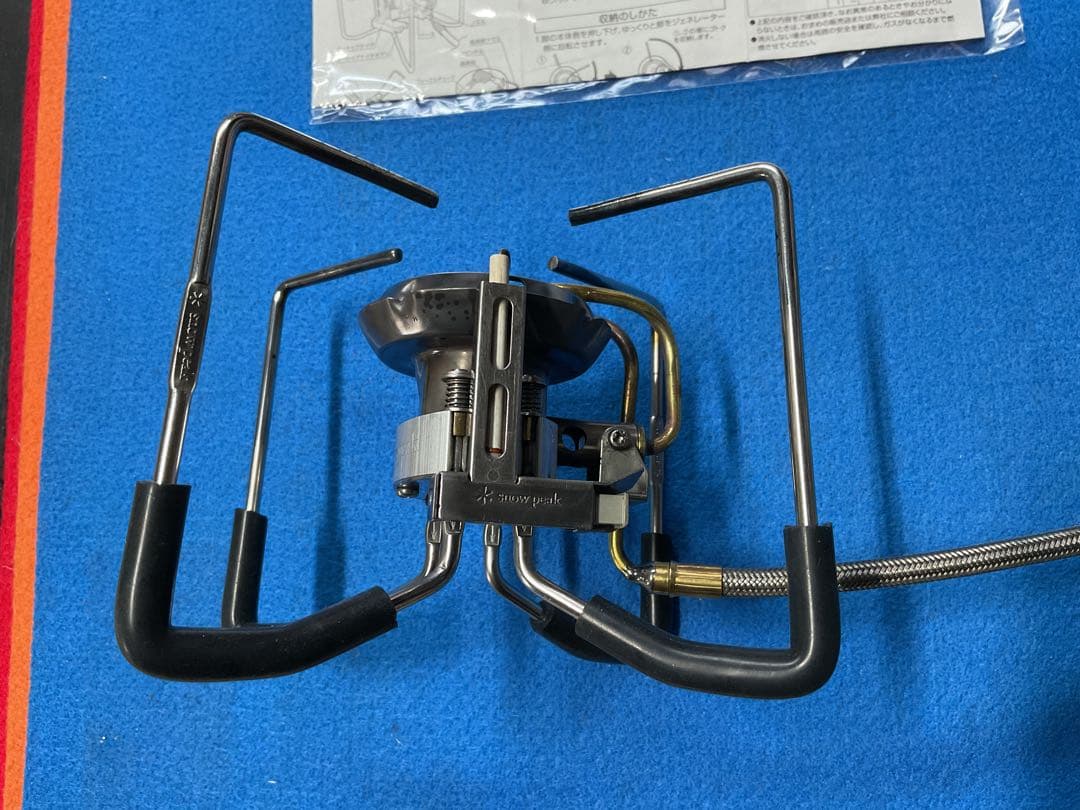  peak 希少品ギガパワーBFストーブ動作良好美品専用収納ケース付